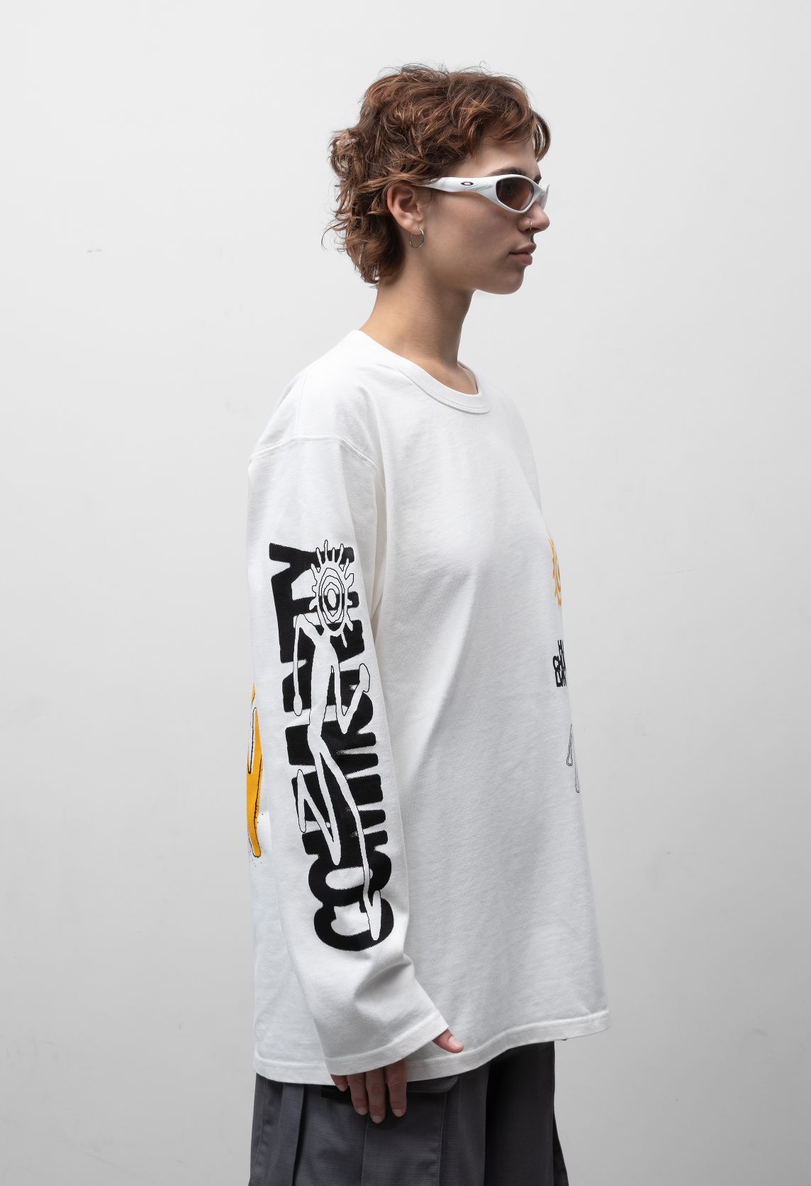 m0d44 x Сhumaky Human-N-Human Longsleeve