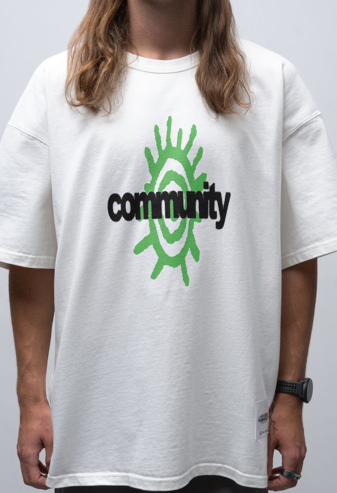 m0d44 x Сhumaky Community T-Shirt Oversize