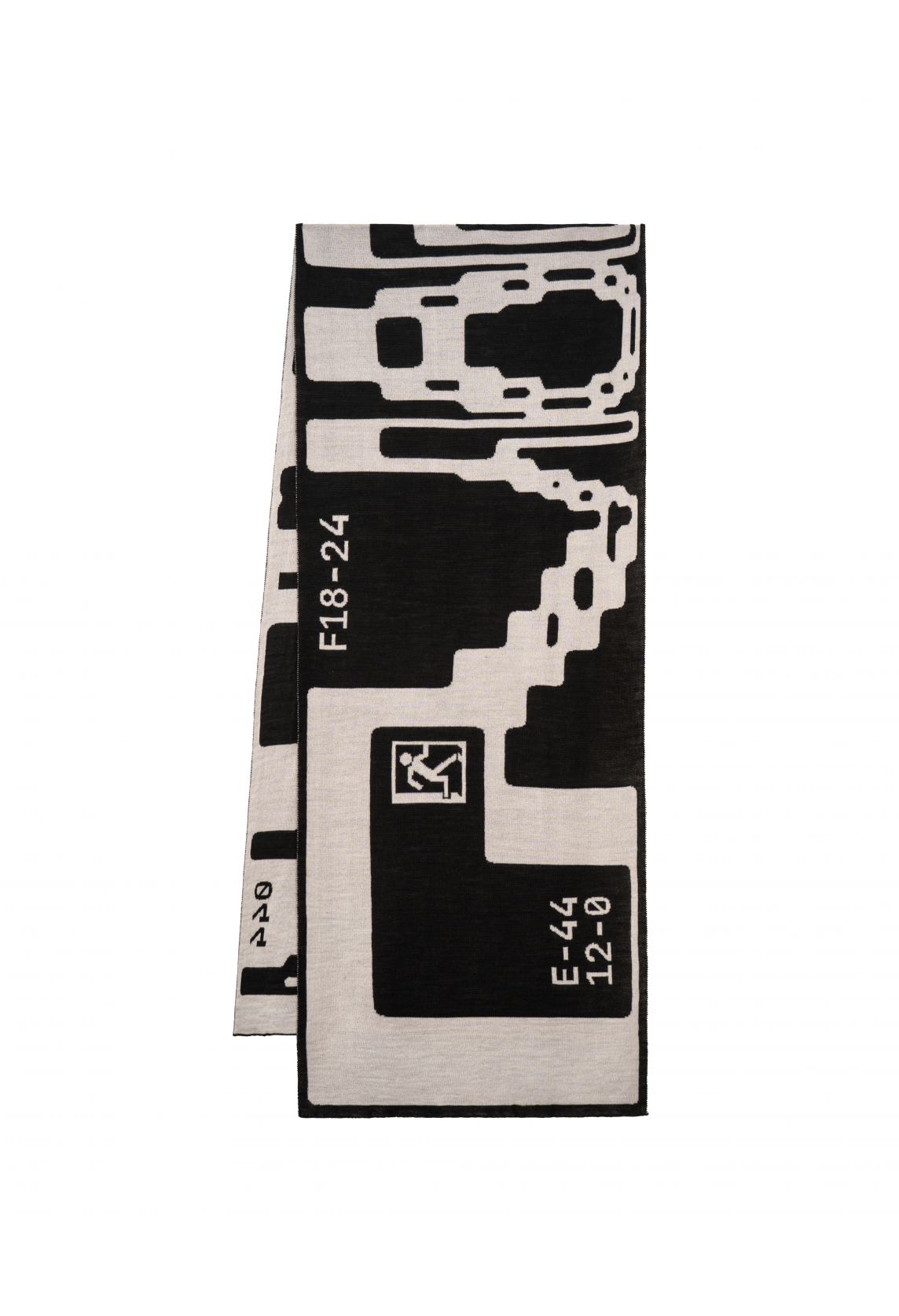 F18-24 Scarf Black