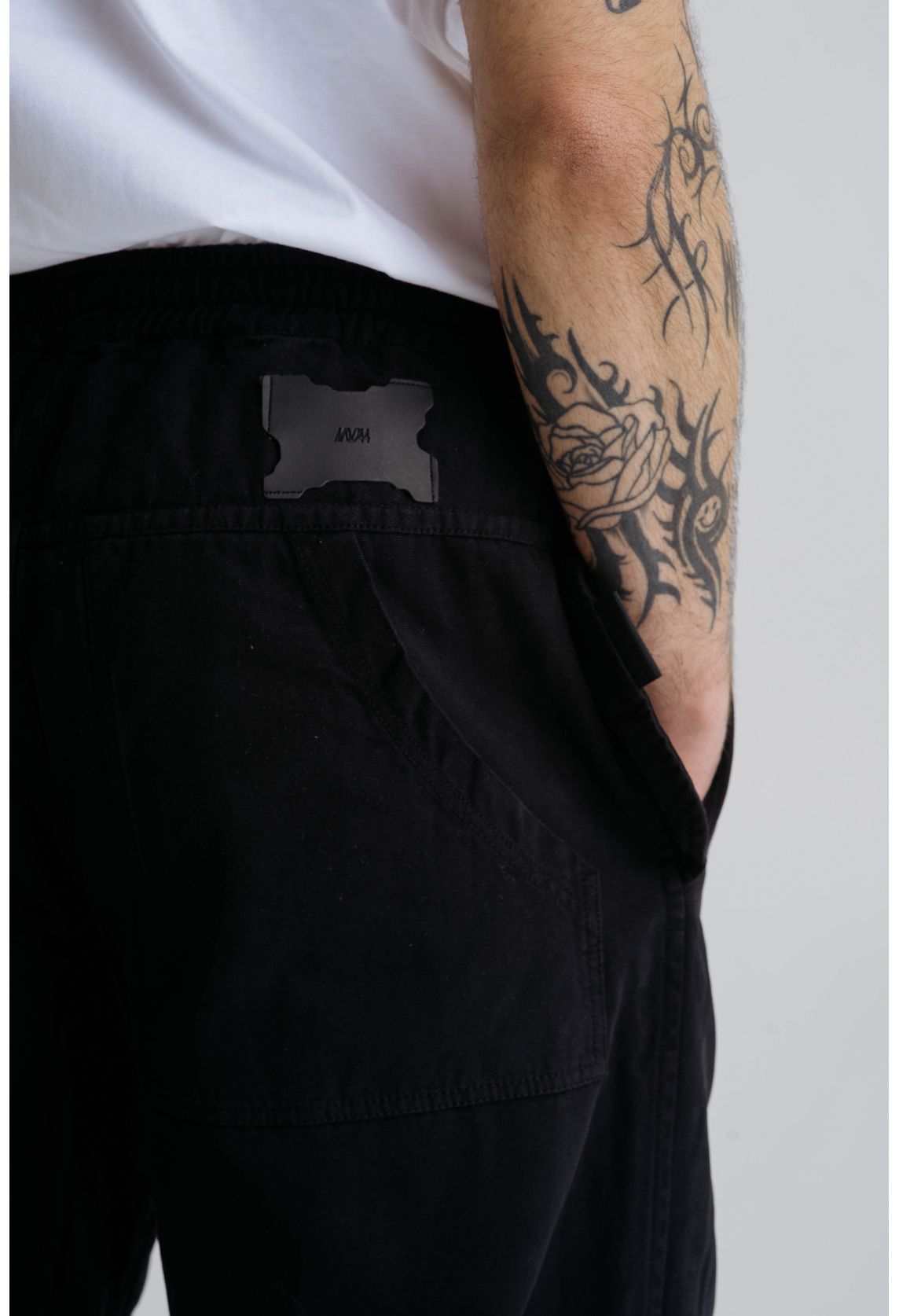 M-4 Pants Canvas Black